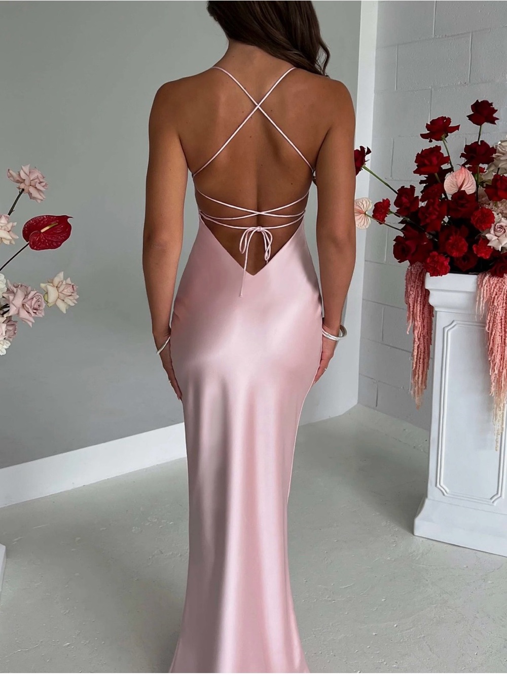 Malika Maxi Dress - Blush - Picture 2 of 7